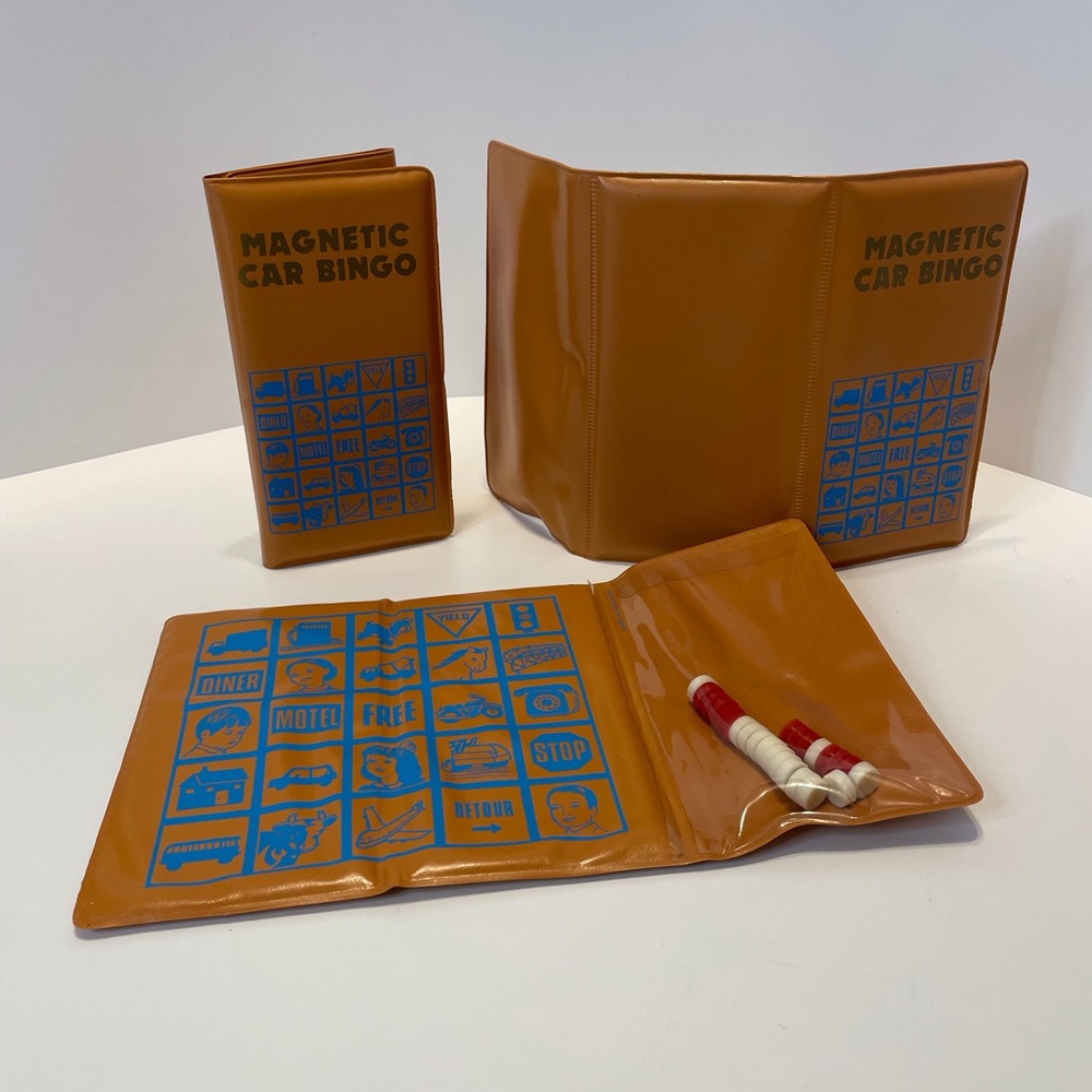 Vintage Magnetic Travel Bingo